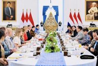 Presiden Republik Indonesia Prabowo Subianto menerima kunjungan Ratu Máxima dari Belanda di Istana Merdeka, Jakarta, pada Kamis, 27 November 2025. Foto: BPMI Setpres/Laily Rachev