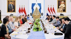 Presiden Republik Indonesia Prabowo Subianto menerima kunjungan Ratu Máxima dari Belanda di Istana Merdeka, Jakarta, pada Kamis, 27 November 2025. Foto: BPMI Setpres/Laily Rachev