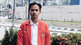 Stevent Hutri Tandungan, mahasiswa Fakultas Hukum Universitas Hasanuddin 